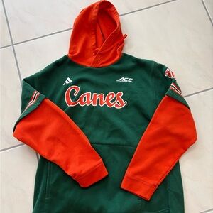 Baseball Adidas Canes Hoodie